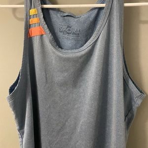Marine Layer Sport Tank in Blue Heather